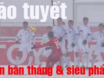 Bão tuyết cản bàn thắng và bão tuyết với 'cầu...