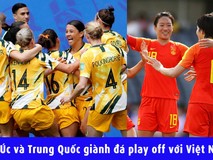 Video nữ Úc - Trung Quốc giành nhau đá play...