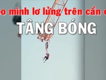 Treo mình trên cần cầu tâng bóng