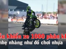 Chinh phục mô tô 1000 phân khối như đồ...