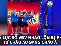Kỷ lục về số VĐV nhào lộn 'đáp' trên...