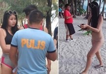 Du khách bị phạt vì mặc bikini 'thiếu vải'
