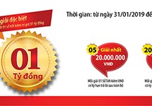 Gửi tiền trúng lớn cùng Agribank: cơ hội trúng giải 1 tỷ đồng