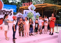 Dàn sao nhí hội tụ buổi ra mắt phim Angry Birds 2