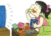 Thực hư thông tin vừa ăn vừa xem ti vi hại dạ dày