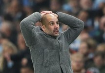 HLV Pep Guardiola cay cú với bàn thua khiến Man. City bị loại