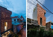 Nhà Sài Gòn hút ánh nhìn nhờ mặt tiền khác lạ
