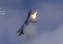 Xem Su-57 phóng tên lửa khi lao lên theo phương thẳng đứng
