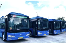 TP.HCM: Tuyến xe buýt số 57 chính thức chuyển sang sử dụng xe điện
