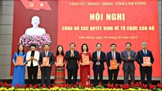 Danh sách giám đốc 6 sở sau sáp nhập của tỉnh Lâm Đồng 