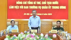Tổng Bí thư, Chủ tịch nước Tô Lâm: Nâng cao chất lượng tổng hợp, sức mạnh chiến đấu của Quân đội