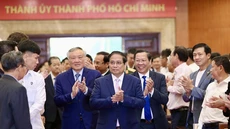 Thủ tướng Phạm Minh Chính dự lễ công bố Trung tâm tài chính quốc tế tại TP.HCM