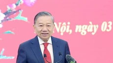 Tổng Bí thư Tô Lâm gặp mặt, chúc tết Văn phòng Trung ương Đảng