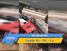 Video: Khoảnh khắc 16 phương tiện tông liên hoàn trên cao tốc