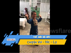 Video: Thích thú với điệu nhảy của cậu bé chân gỗ