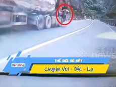 Video: Người hùng cứu xe tải tuột phanh trên cao tốc