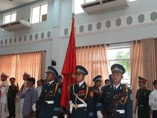 Lễ viếng anh hùng phi công Nguyễn Văn Bảy tại quê nhà