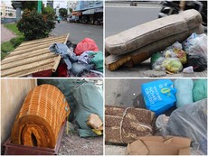 Vứt bàn, ghế, nệm...cũ ra vỉa hè, được không?