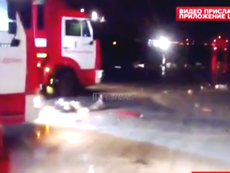 Video đầu tiên từ hiện trường máy bay rơi tại Nga