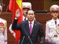 Video: Chủ tịch nước Trần Đại Quang tuyên thệ nhậm chức