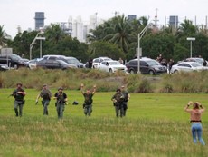 Hiện trường vụ xả súng ở sân bay Fort Lauderdale