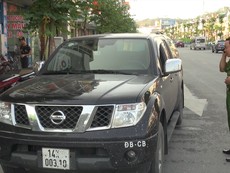 Hiện trường vụ đập cửa ô tô cướp 3,5 tỉ đồng ở Quảng Ninh