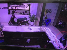 Hiện trường vụ cướp tiệm vàng tại Quảng Nam