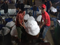 Vác đá lạnh xuyên đêm kiếm hơn chục triệu ở Sài Gòn