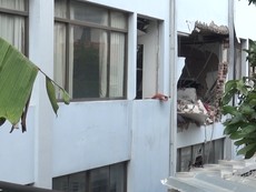 Video: Hiện trường vụ nổ tại Cục Thuế tỉnh Bình Dương
