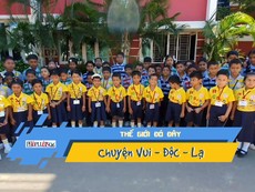 Lạ lùng trường học với 52 cặp sinh đôi