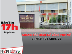 Chánh tòa hình sự đánh phụ nữ bị mất hết chức vụ