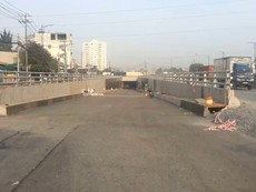 Hầm chui giảm kẹt xe cảng Cát Lái sắp hoàn thành