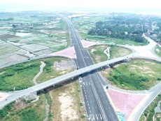 Toàn cảnh tuyến đường cao tốc Hải Phòng - Hạ Long