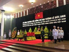 Quốc tang Đại tướng Lê Đức Anh
