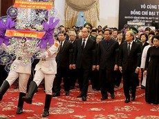 Lễ viếng Đại tướng Lê Đức Anh tại TP.HCM