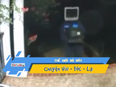 Kỳ lạ người đàn ông 'đầu' TV viếng thăm nhà dân mỗi đêm