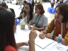 Hơn 600 sinh viên luật tham gia ngày hội hướng nghiệp