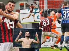 Bàn thắng ở hiệp phụ giúp AC Milan loại Inter Milan