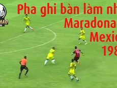 Pha ghi bàn độc diễn làm nhớ Maradona ở Mexico 1986
