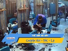 Đòi cạo trọc đầu chủ tiệm vì...cắt tóc xấu