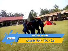 Video: Nhún nhảy quá đà tại đám ma, vũ công làm rơi quan tài
