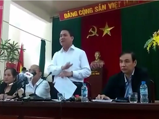 Clip: Chủ tịch Nguyễn Đức Chung nói gì với dân Đồng Tâm