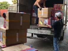 Bắt giữ 150.000 khẩu trang lậu chuẩn bị xuất đi nước ngoài