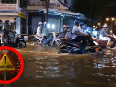 Cà Mau lập đội cảnh báo ổ gà ngầm