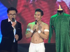 Quốc Cơ, Quốc Nghiệp bán đấu giá áo dài tặng học sinh vùng lũ