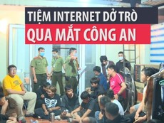Phát hiện tiệm internet dở trò khi bị kiểm tra mùa dịch
