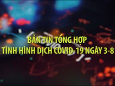 Nóng: Bản tin tổng hợp tình hình dịch COVID-19 ngày 3-8