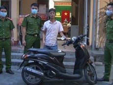 Khởi tố đối tượng trộm xe máy có 3 tiền án
