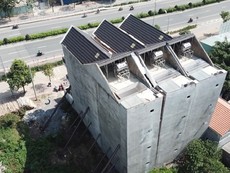 Ngôi nhà ở Bình Dương có nguy cơ đổ sập khiến dân hoang mang