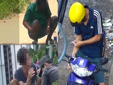 Video: Cận cảnh tiêm ma túy ở chốn đông người tại TP.HCM